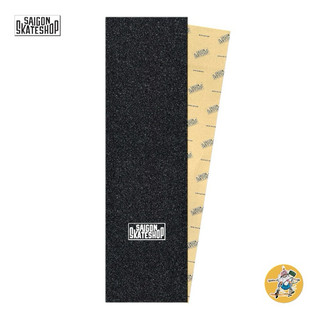 Mặt nhám ván trượt SAIGON SKATESHOP WHITE LOGO GRIPTAPE