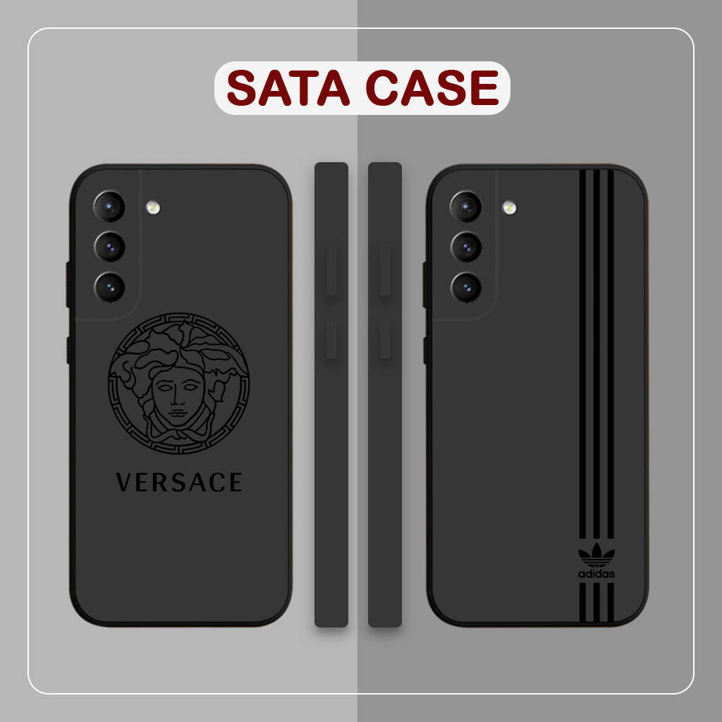 Ốp lưng Samsung Galaxy S21 FE 5G /S21 5G /S21 Plus 5G /S21+ 5G /S21 Ultra 5G hình thương hiệu, viền 