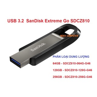 Usb 3.2 sandisk extreme go sdcz810