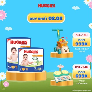 Có quà Tã quần HUGGIES Hương Tràm Trà Tự Nhiên Skincare Pants Mega Jumbo