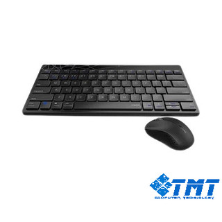 Bộ bàn phím chuột không dây Bluetooth Rapoo 8000M Black and White