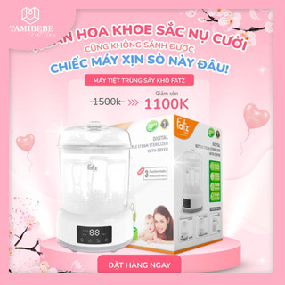 Máy tiệt trùng sấy khô điện tử FB4913VN Fatz Baby - tặng kèm 1 bình sữa silicon Fatz-TAMIBEBE