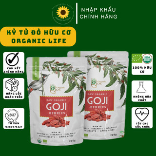 Kỷ tử hữu cơ Organic Life 200g