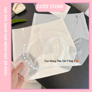 Quần lót nữ cạp cao hoa Tulip 351
