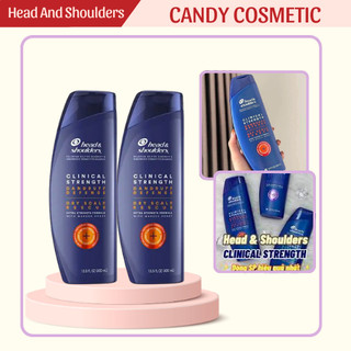 Dầu Gội Head & Shoulders Clinical Strength 400ml Giúp Giảm Gàu, Nấm