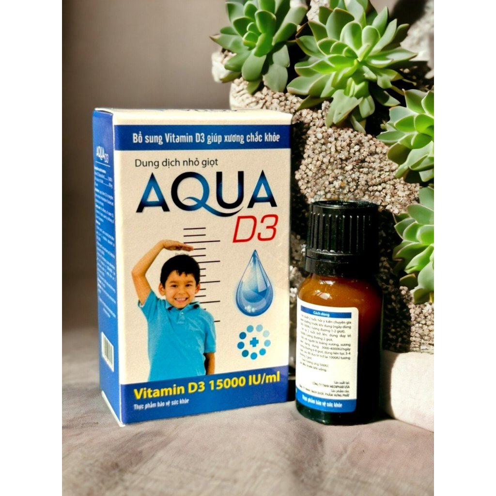 Dung dịch nhỏ giọt AQUA D3 bổ sung vitamin D3