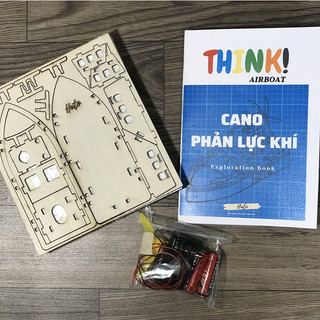 Cano Phản Lực, Đồ Chơi Stem Tự Lắp Ráp DIY