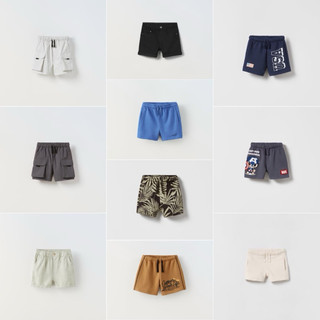 [KIDDO] Quần shorts/ Quần đùi/ Quần ngắn / Quần sooc Zara cho bé trai rút dây siêu xinh, chất liệu cotton mềm mịn dễ mặc