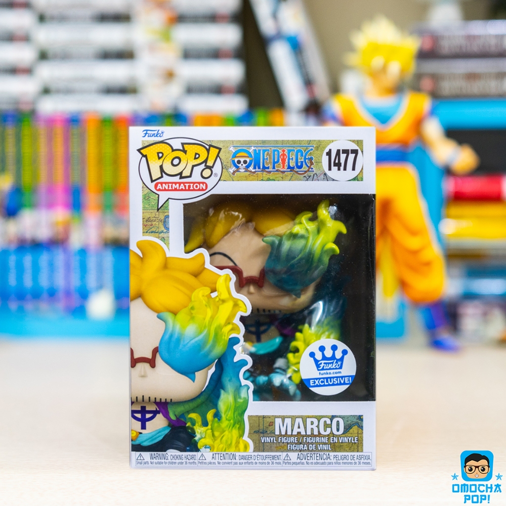 Mô Hình Chính Hãng Funko Pop Animation One Piece: Marco the phoenix Funko exclusive