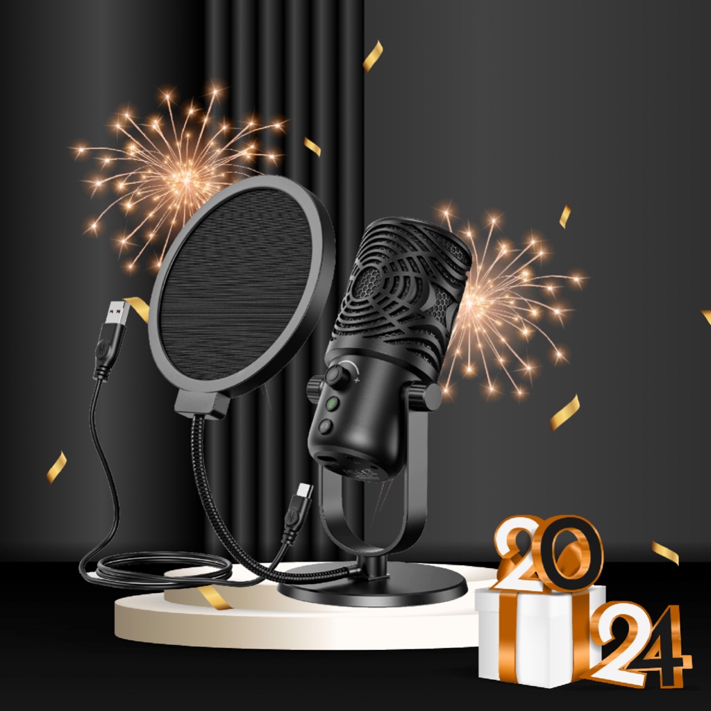 Micro Oneodio FM1 | Micro Thu Âm Condenser Cổng USB