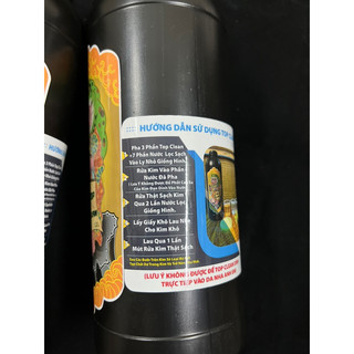 Nước rửa kim xăm Top Clean 1,2 lít