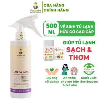 Xịt vệ sinh tủ lạnh hữu cơ fuwa3e 500ml vệ sinh khử mùi làm sạch tủ lạnh, tủ đông