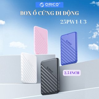 Box đựng ổ cứng di dộng orico 25pw1-u3 micro-b 2,5 inch usb3.0 .ssd/hdd bảo hành 12 tháng