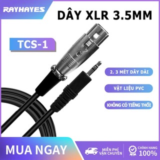Cáp âm thanh nữ XLR 3.5mm dành cho micro live Sound/Condenser / 2.3M