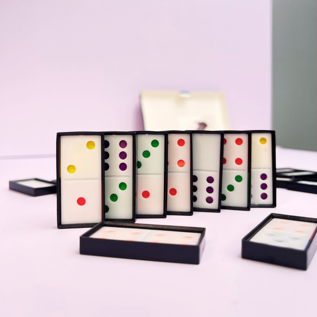 Cờ Domino  Trắng 2 Lớp 3.0