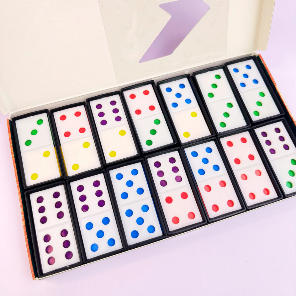 Cờ Domino  Trắng 2 Lớp 3.0