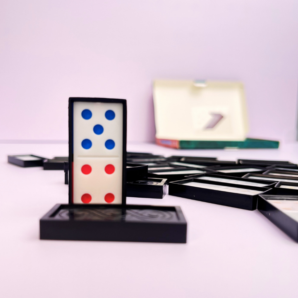 Cờ Domino  Trắng 2 Lớp 3.0