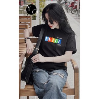 Áo thun thái nữ from vừa cổ tròn nhiều màu bao đẹp YOHOMI mã PRIDE