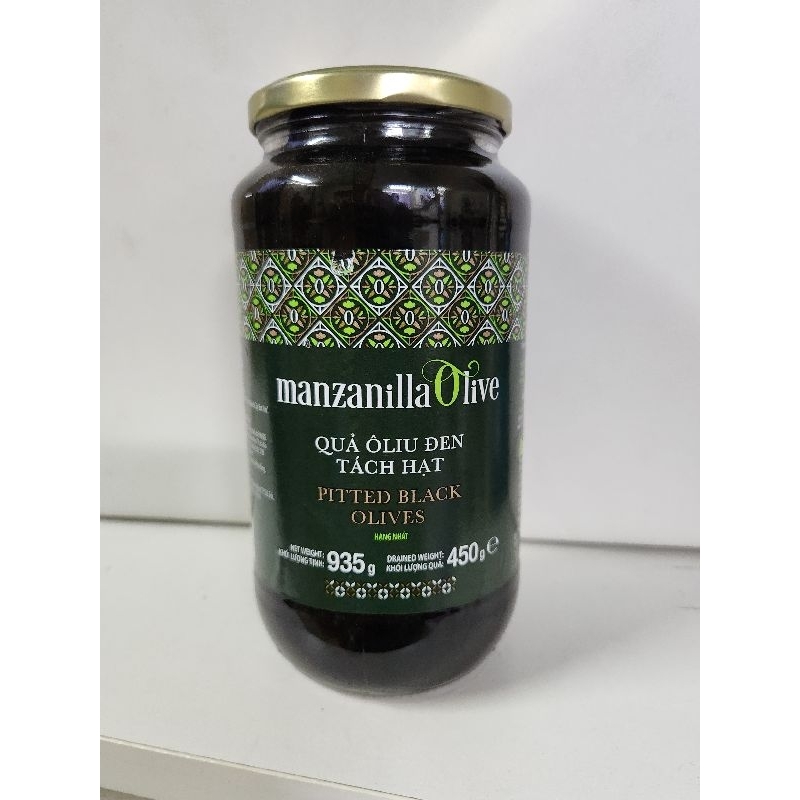 Quả oliu đen - xanh tách hạt 920g và 340g