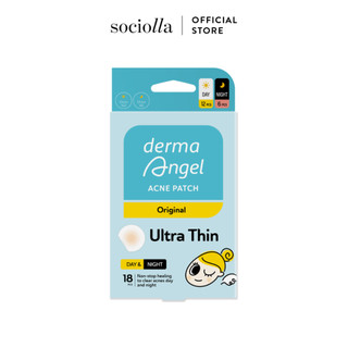 Miếng dán mụn Derma Angel Dành cho cả ngày 12 + 6 Miếng