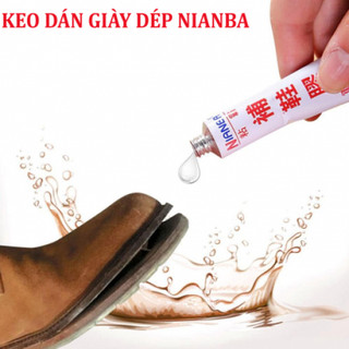 Keo dán giày dép nianba 10g. keo dán giày dép nianba siêu chắc chắn 10g tiện lợi