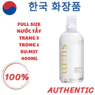 Nước tẩy trang Sum đa tính năng 3 trong 1 full size 400ml