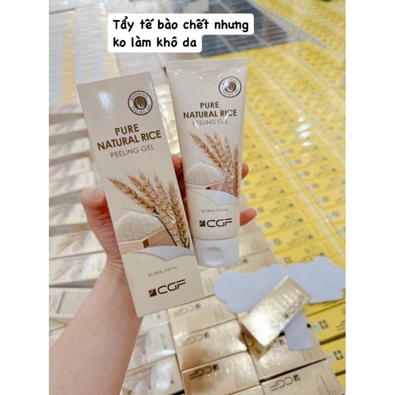 TẨY DA CHẾT GẠO CGF HÀN QUỐC