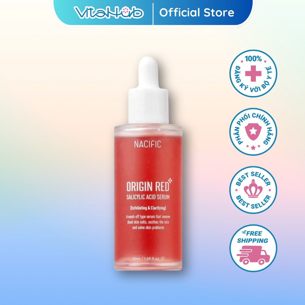 Tinh chất dưỡng da Nacific Origin Red Salicylic Acid Serum 50ml