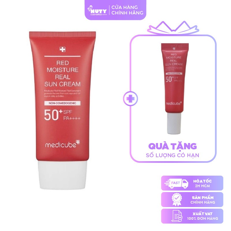 Kem Chống Nắng Medicube Red Moisture Real Sun Cream (50ml)