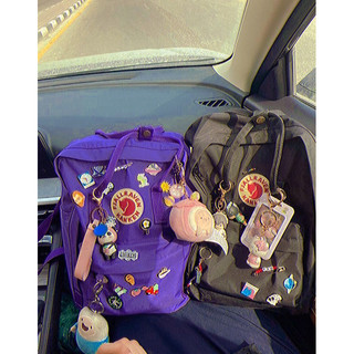 Balo Kanken Dark Purple Đủ Size Hàng Sẵn (Tặng Pin Xinh Cài Balo)
