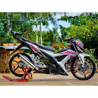 Tem Rời Sonic màu trắng hồng đen