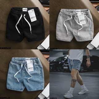 Quần short jeans nam 3 màu