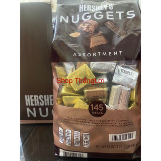 (Sp của Mỹ)[01/2027]Kẹo Chocolate HERSHEY’S NUGGETS (bán lẻ)