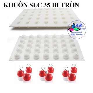 Khuôn silicon 35 bi tròn / 2504.200