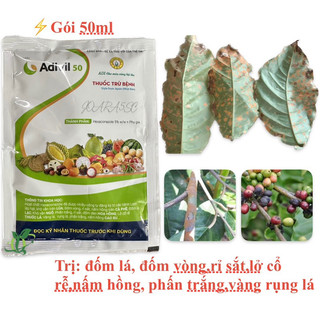 Andivil 5sc – đặc trừ bệnh rỉ sắt, thán thư.gói 50ml