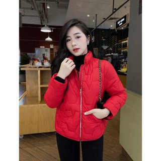 Phao trần trám nữ Phao nữ trần bông siêu ấm áp , mặc mềm nhẹ phong cách trẻ trung từ Eva Lover