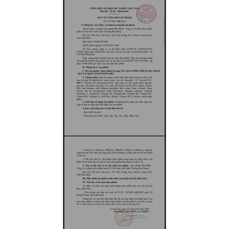 Sữa Hạt Đông Trùng Hạ Thảo Sụn Cá Mập 900g  giúp xương chắc khỏe sụn khớp linh  hoạt  phòng loãng xương