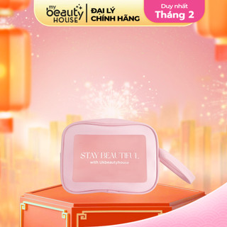 Túi Pouch Ukbeautyhouse đựng mỹ phẩm tiện dụng có quai