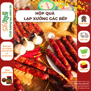 Lạp xưởng tươi ngon chuẩn vị Tây Bắc, lạp xưởng gác bếp thơm ngon, lạp sườn heo gác bếp