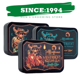 Sáp vuốt tóc Menitems Perfect Night, Tropical Wind, Gentle Blue , Trâu Xanh, Trâu Cam | 50g, 100g