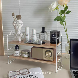 Kệ gỗ để bàn nhiều tầng gấp gọn