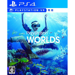 Đĩa game ps4 : playstation vr worlds likenew