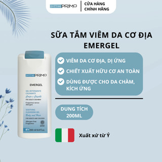 Sữa tắm DottorPrimo Emergel 200ml hữu cơ dưỡng ẩm cải thiện viêm da cơ địa, an toàn cho mọi loại da DP0008