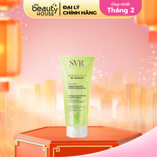Gel rửa mặt dành cho da dầu mụn SVR Sebiaclear Gel Moussant