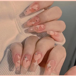 Bộ 24 Móng tay giả ❤️Ship 2h❤️ Móng giả Nailbox Tặng Keo Dán Móng | Z275