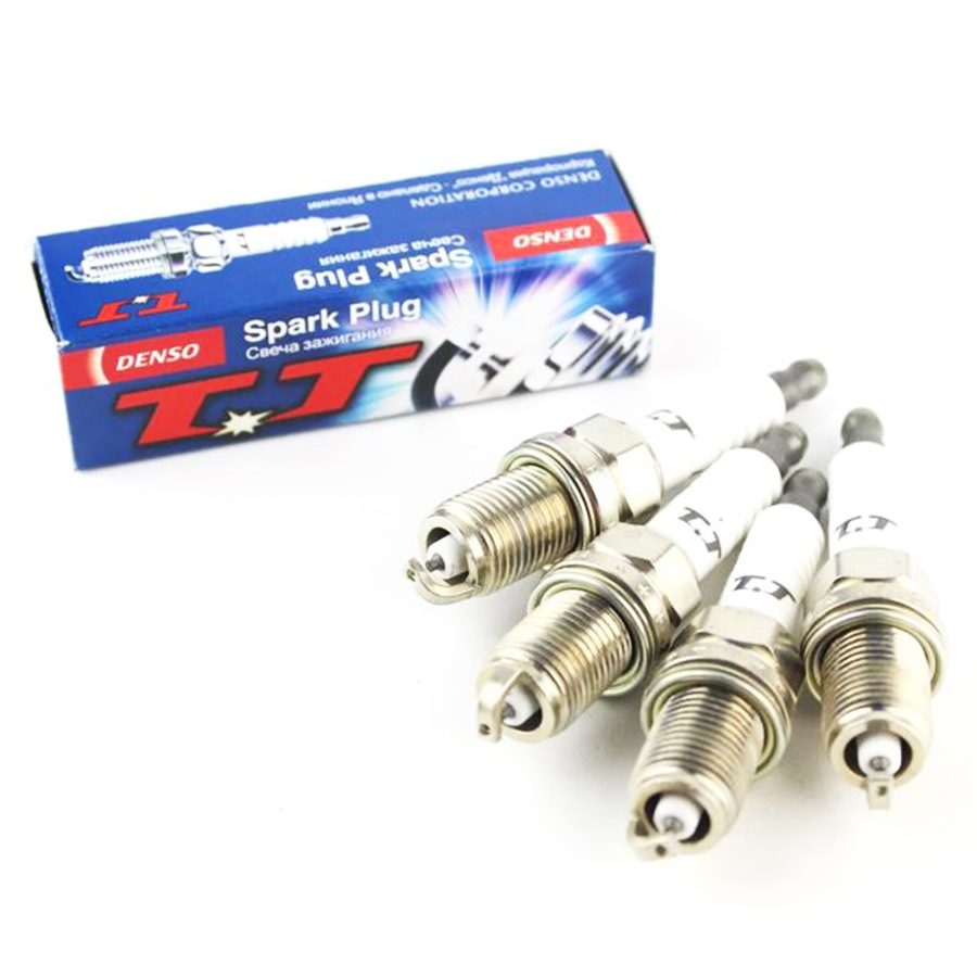 Bộ 4 Bugi xe Honda CR-V 2012 - 2016 hàng Denso mã K20TT – 2 đầu kim