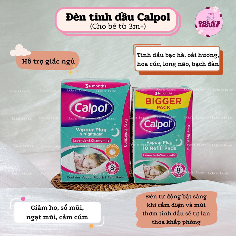 ĐÈN XÔNG TINH DẦU CALPOL