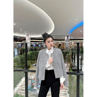 Áo vest dạ tweed zara chuẩn auth