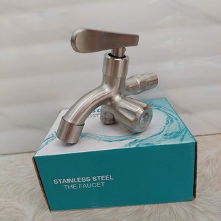 Vòi nước củ sen tắm lạnh củ sen lạnh Inox 304 phi ren 21 hàng đẹp loại tốt