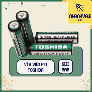 [vĩ 2 viên] Pin AAA TOSHIBA